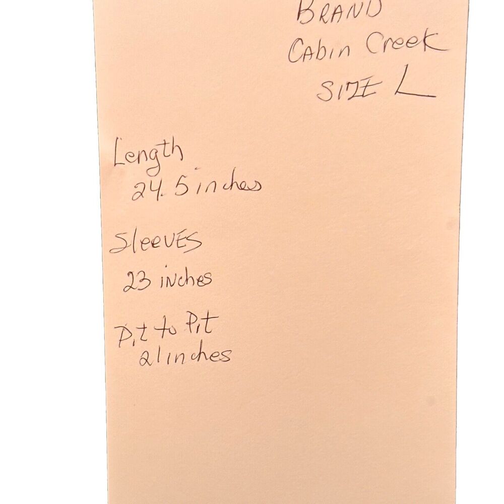 Vintage Cabin Creek Turtleneck Sweater Size L Cottage Core Country Grandma Long - Picture 10 of 11